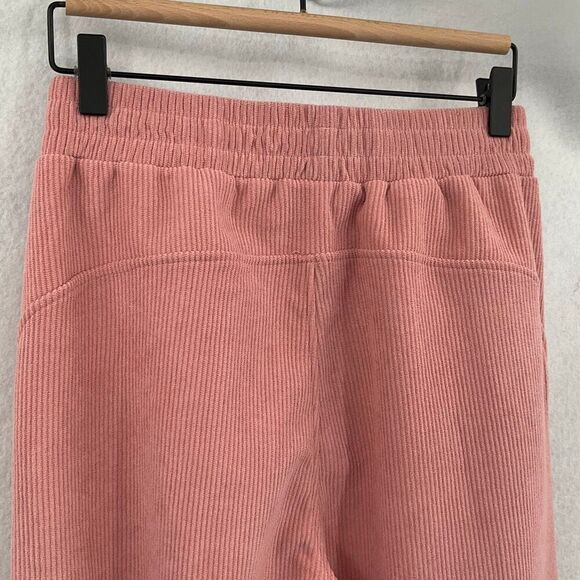 NWT Halara Rosette High Waisted Straight Leg Mop Corduroy Casual Pants XS Tall - Picture 10 of 11
